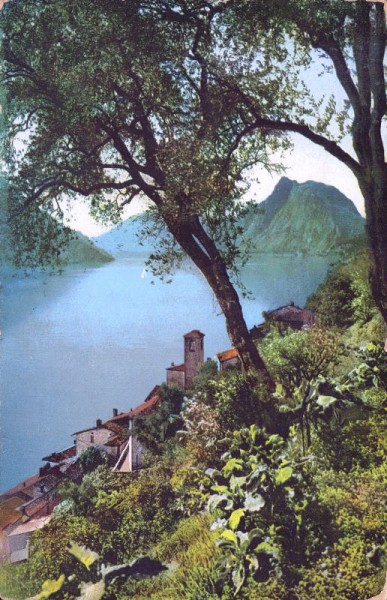 Lago di Lugano. Gandria (Olivi)