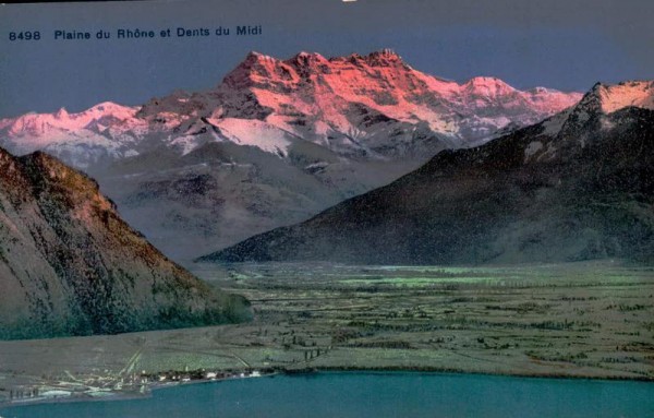 Plaine du Rhone et dents du midi Vorderseite