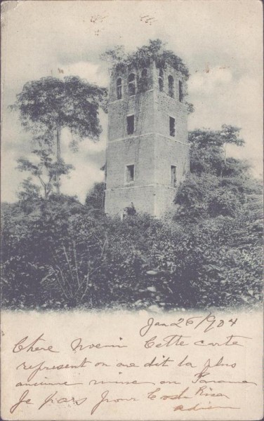 Turm in Kolumbien Vorderseite