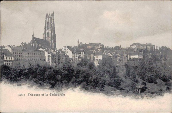 Fribourg et la Cthédrale Vorderseite