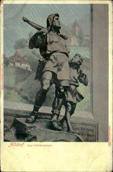 Altdorf - Telldenkmal Vorderseite
