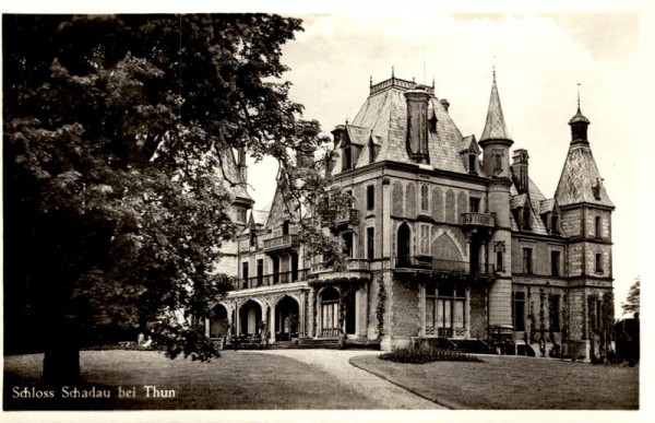 Thun, Schloss Schadau Vorderseite