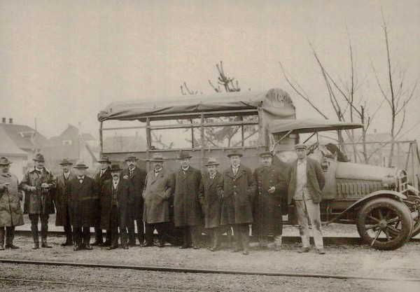 Militärlastwagen 1927, "Bahnland Schweiz" "Schätze aus dem Verkehrshaus der Schweiz" Vorderseite