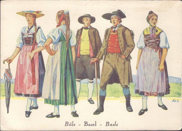 Basel, Bâle, Basle Vorderseite