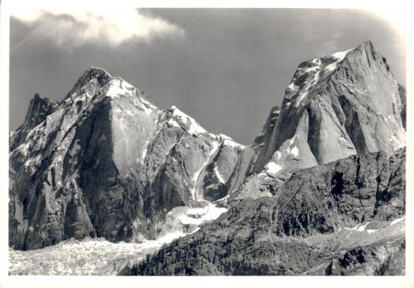 Badile und Cengalo im Bergell Vorderseite