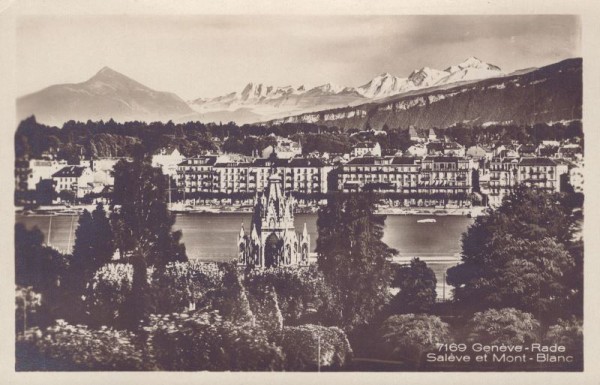 Genève-Rade, Saléve et Mont-Blanc