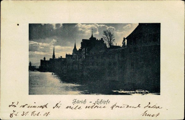 Zürich - Schipfe Vorderseite