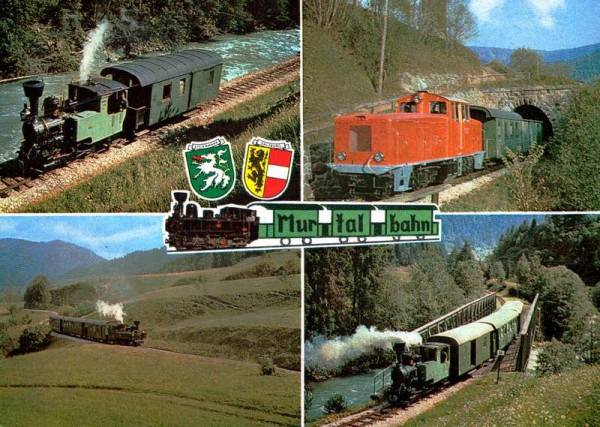 Romantische Murtalbahn Vorderseite