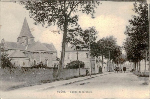 Bléré-Eglise de la Croix Vorderseite