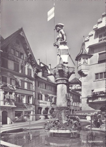 Zug, Kolinbrunnen Vorderseite