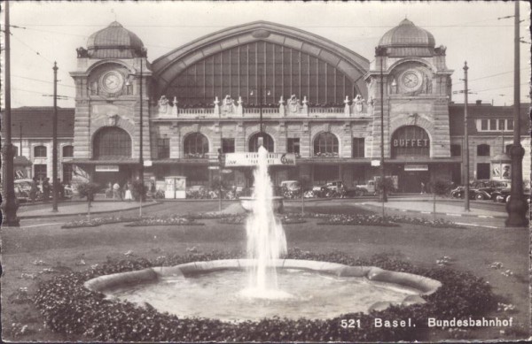 Bundesbahnhof Basel