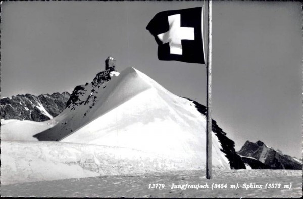 Jungfraujoch (3454 m) Vorderseite