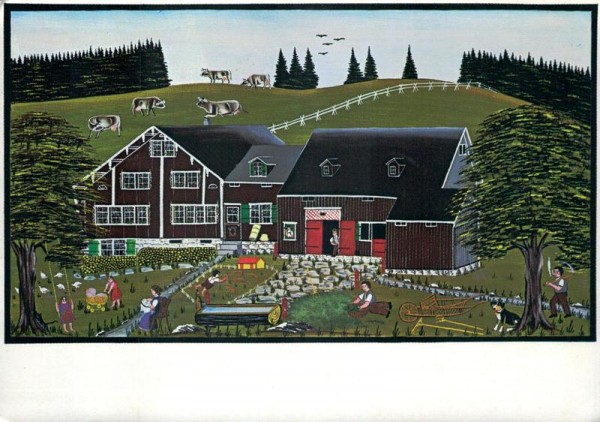 "Häämetli/Farm House" von Albert Manser  Vorderseite
