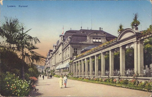 Luzern, Kursaal Vorderseite