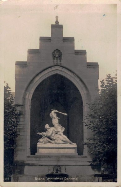 Stans - Winkelried Denkmal Vorderseite