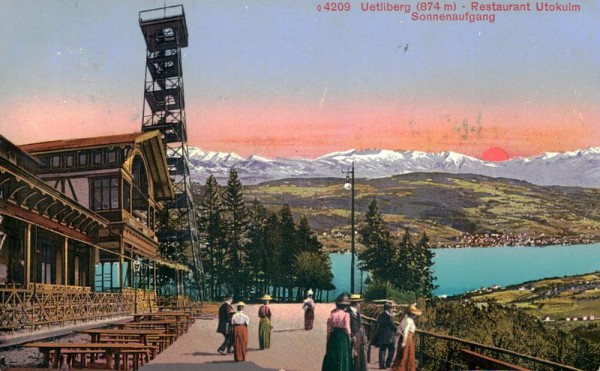 Uetliberg, Restaurant Utokulm Vorderseite