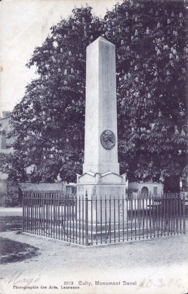 Cully Monument Davel