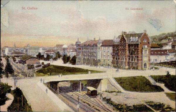 St. Gallen, St. Leonhard Vorderseite