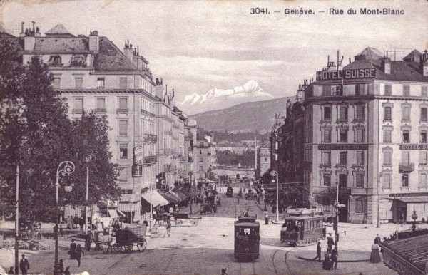 Genève - Rue du Mont-Blanc