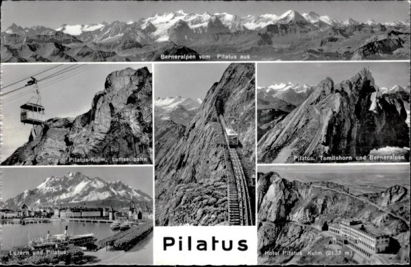 Luzern und Pilatus Vorderseite