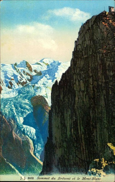 Sommet du Brévent et le Mont-Blanc Vorderseite