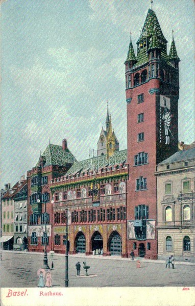 Basel, Rathaus Vorderseite