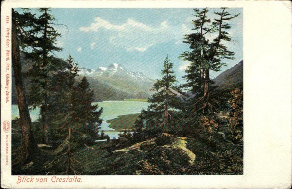 Blick von Crestalta. Vorderseite
