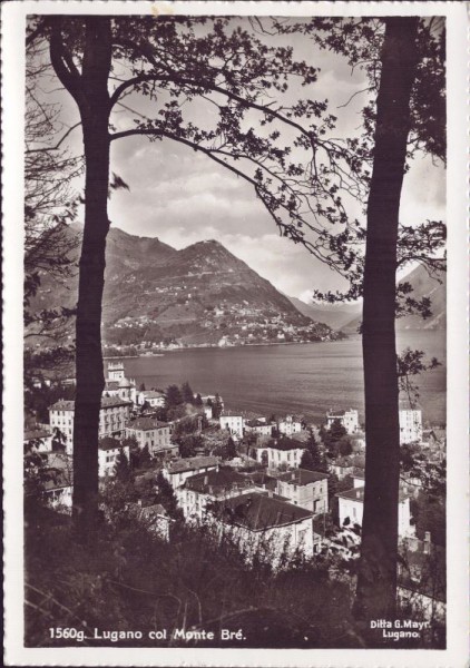 Lugano col Monte Bré