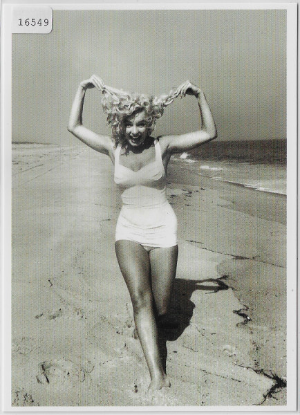 Marilyn Monroe Strandläuferin - Photo: Sam Shaw 1956