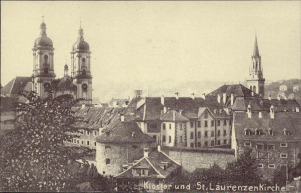 St. Gallen, REPRODUKTION 1981 Vorderseite