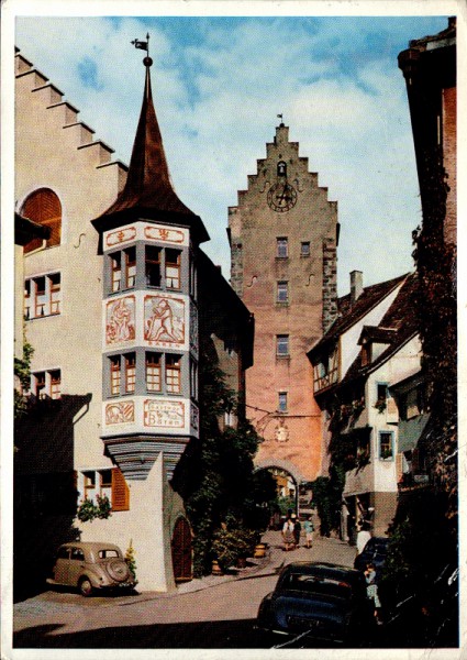 Obertor mit Zunfthaus der 101-er Bürger, Meersburg