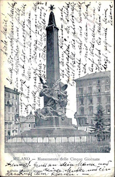 Mailand/Milano Vorderseite