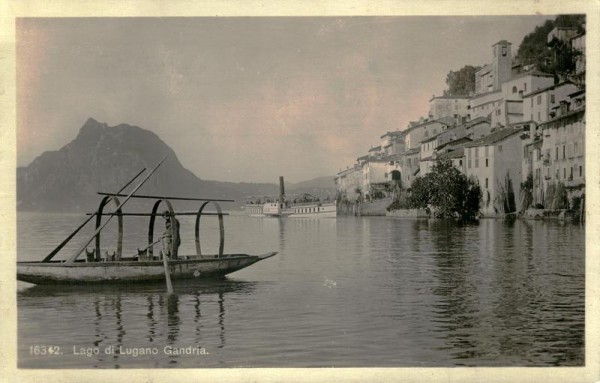 Lago di Lugano Gandria Vorderseite