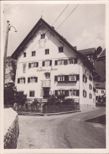Grüsch - Gasthaus Krone Vorderseite