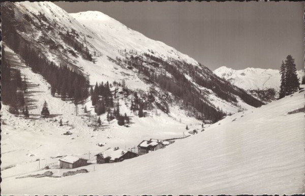 Restaurant Teufi, Davos-Dischma gegen Bräma-Büel und Parsenn