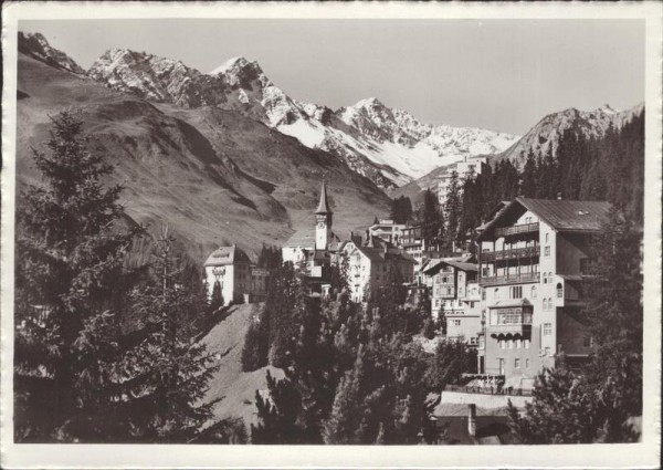 Arosa-Dorf (1800 m) Vorderseite