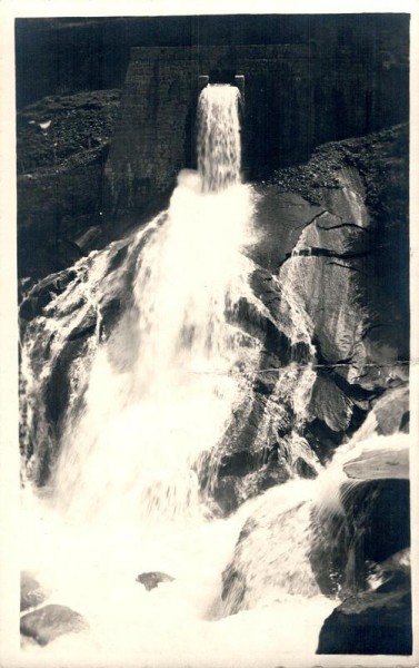 Wasserfall in der Schöllenen Vorderseite