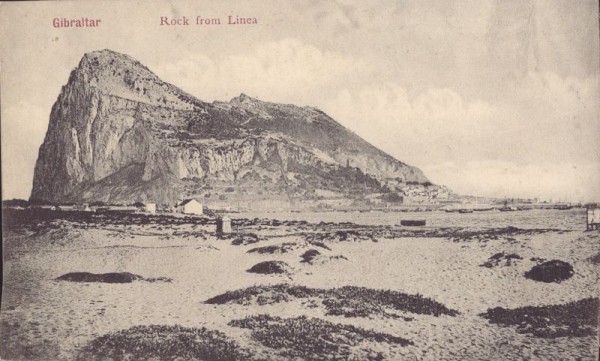 Gibraltar, Rock from Linea