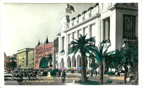 Nice-Palais de la Méditerranée et Promenade des Anglais Vorderseite