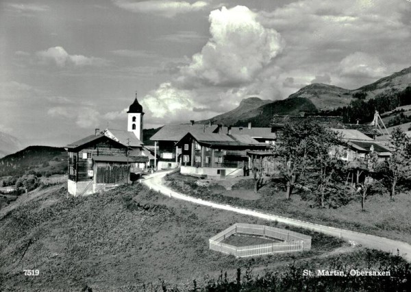 St. Martin, Obersaxen Vorderseite
