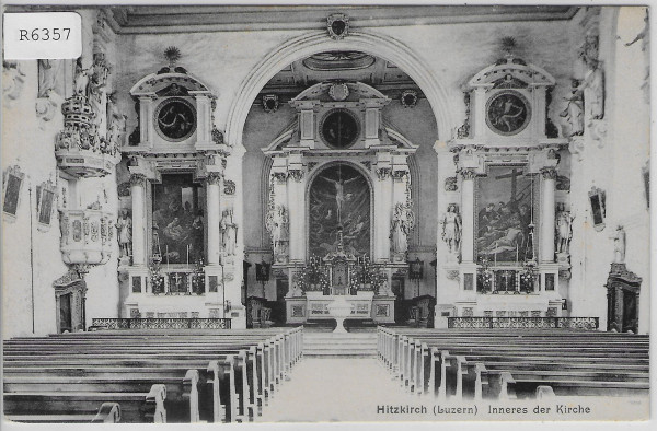 Hitzkirch - Inneres der Kirche
