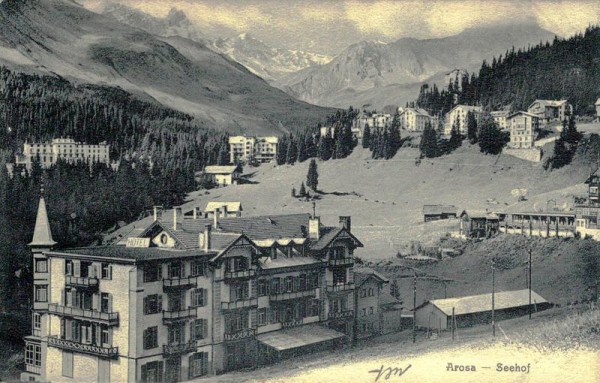 Arosa, Seehof Vorderseite