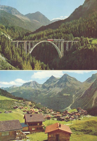 Arosa Langwieser Viadukt - Inner-Arosa