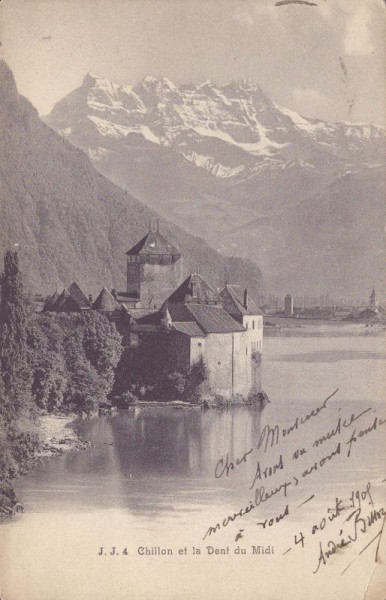 Chillon et la Dent du Midi