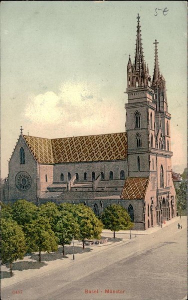 Basel - Münster Vorderseite