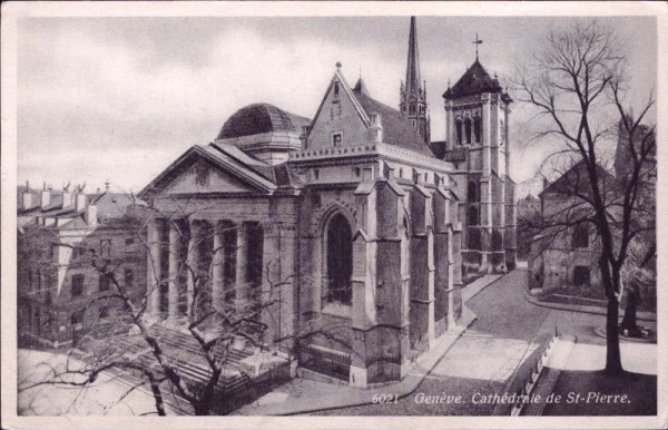Genève - Cathédrale de St-Pierre