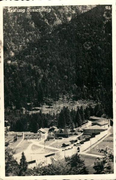 Festung Luziensteig Vorderseite