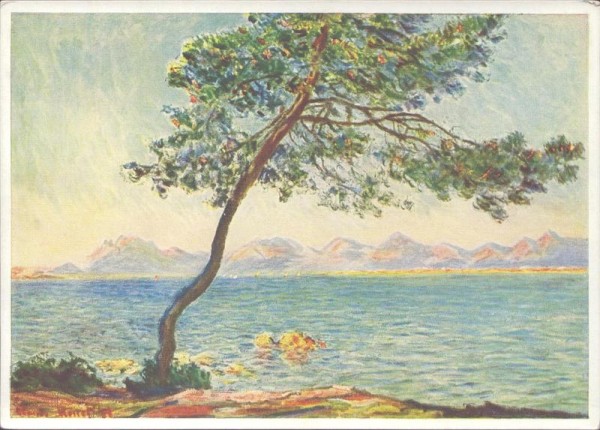 Claude Monet, Cap d'Antibes Vorderseite