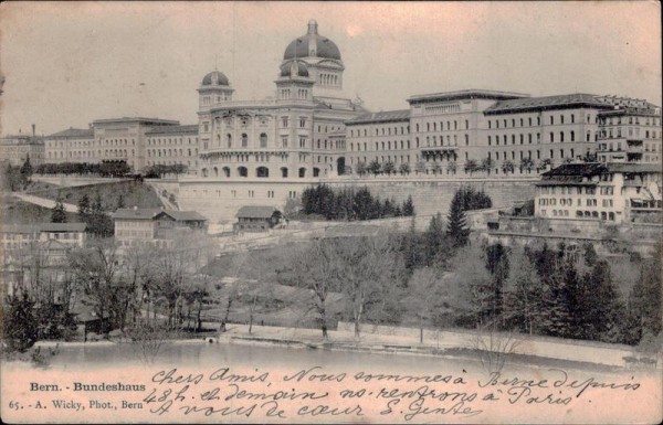 Bern - Bundeshaus Vorderseite