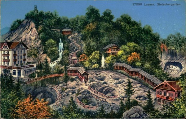 Gletschergarten Luzern Vorderseite